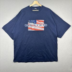 9-11-01 United States Flag Shirt Vintage Original 2001 United We Stand 3XL USA